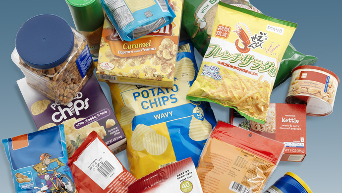 典型食品喷码标识应用